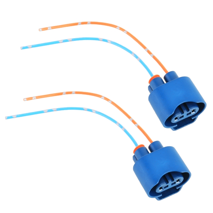 

2 PCS Car 9005 Bulb Holder Base Female Socket with Wire