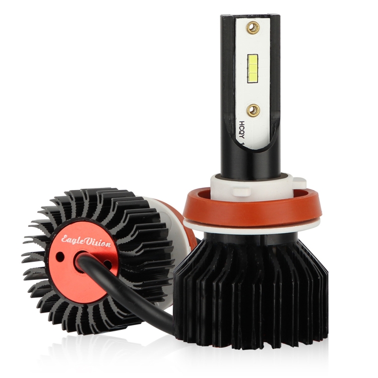 

2 PCS EV13 H11 DC9-32V / 14W / 1400LM / 6000K IP67 Car LED Headlight Lamps (White Light)