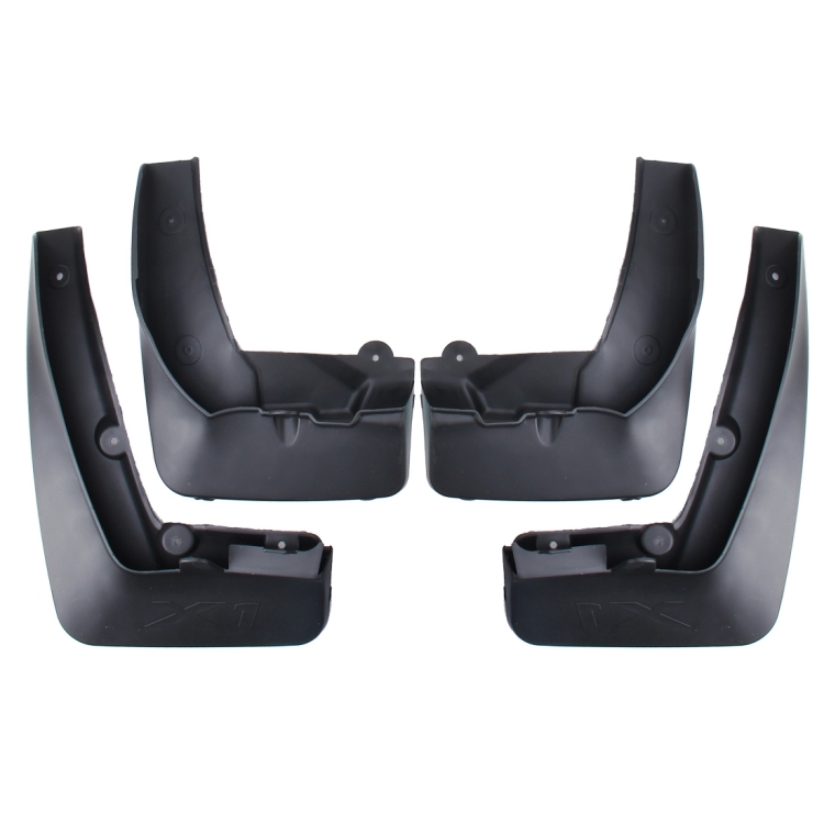 

4 PCS Car Auto Semi-Rigid PVC Splash Flaps Mudguards Fender Guard for BMW X1