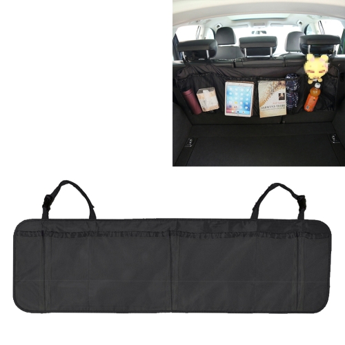 

Car Auto Universal Oxford Cloth Multi Backseat Storage Organizer Hanging Bag(Black)