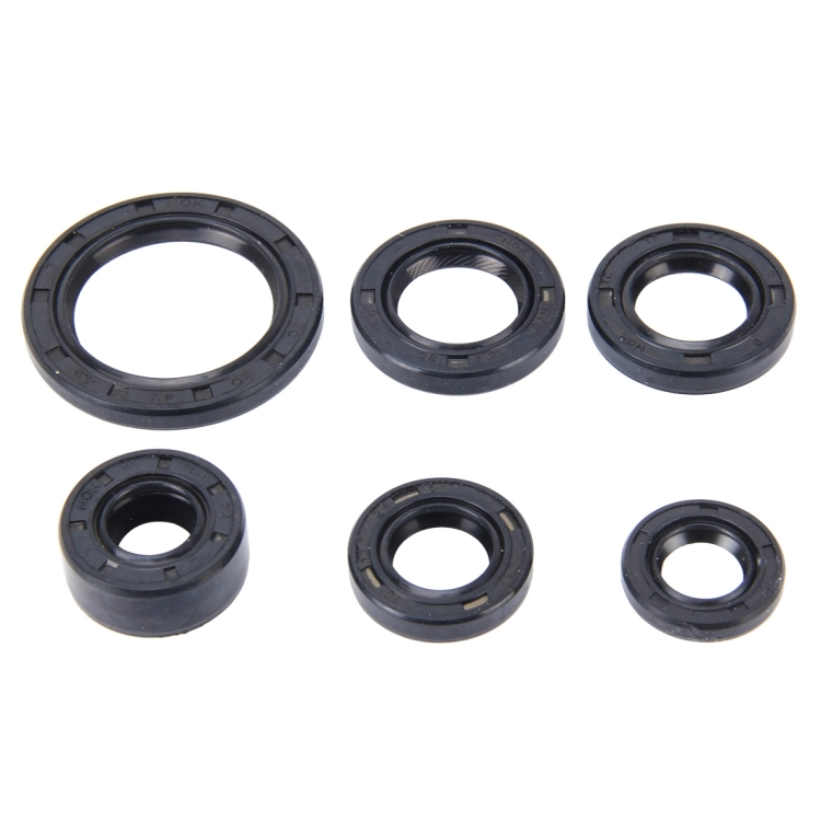 

6 PCS Motorcycle Rubber Engine Oil Seal Kit for CD110
