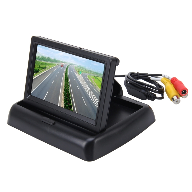 

Foldable 4.3 inch Digital TFT LCD Car High Definition Monitor, Support Reverse Automatic Screen Function