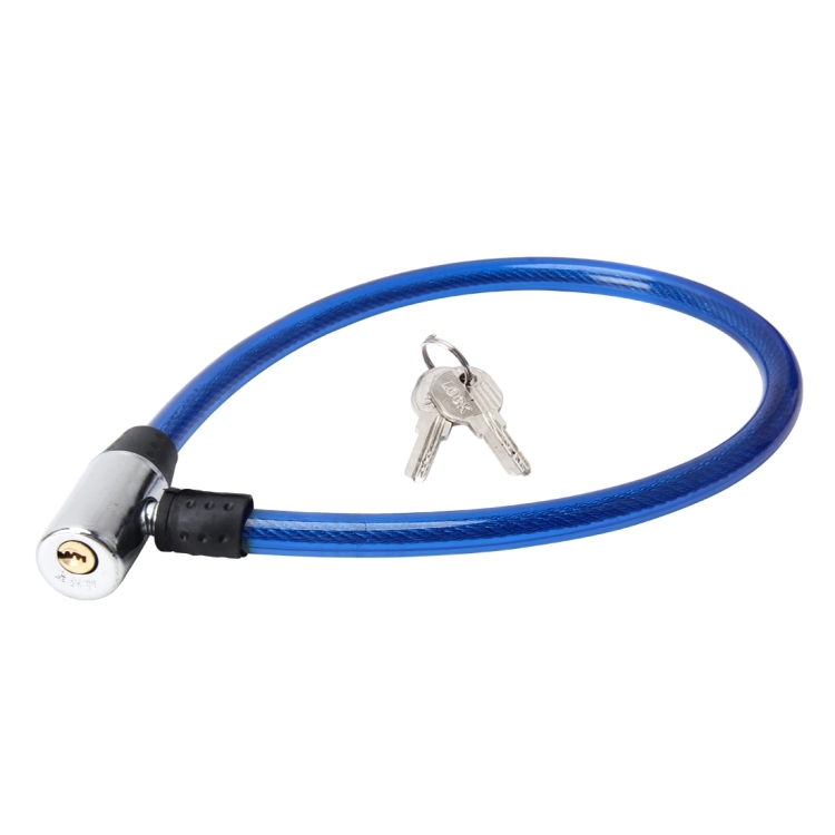 

Motorcycle Bike Anti-theft Lock with Keys(Blue)