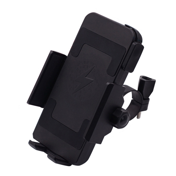 

Motorcycle Phone Wireless Charger Holder Qi Fast Charging Bracket Holder