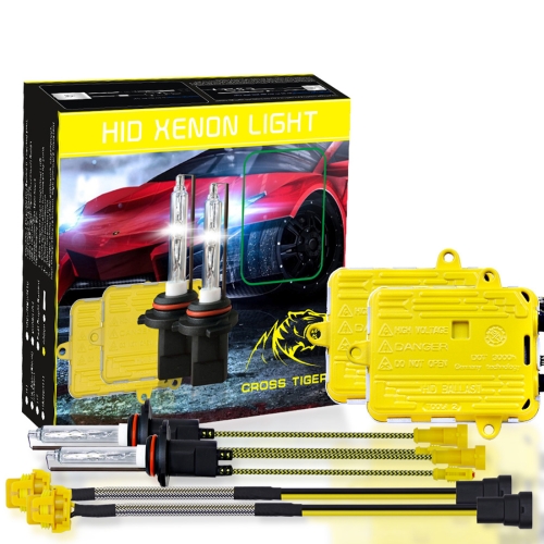 

One Set 9005 HB3 AC 12V 55W 5500LM IP65 Waterproof Xenon Lamp 6000k Car Light Headlight HID Xenon Bulb Kit