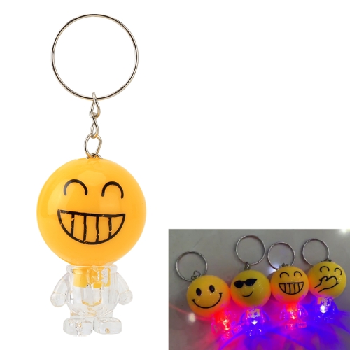 

Cute Car Keychain Key Ring with Light, Random Color Delivery