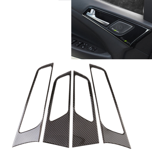 

Car Carbon Fiber Door Switch Panel Decorative Sticker for Hyundai Tucson