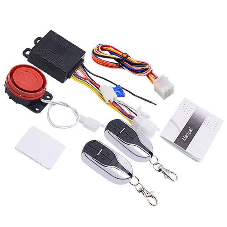 

Motorcycle Smart Unidirectional Security Alarm System with Remote Control / Key