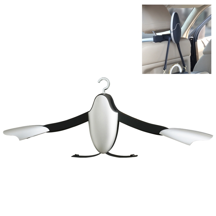 

JY187 Multi-functional Auto Car Seat Penguin Clothes Hanger / Hanging Hook (Silver)