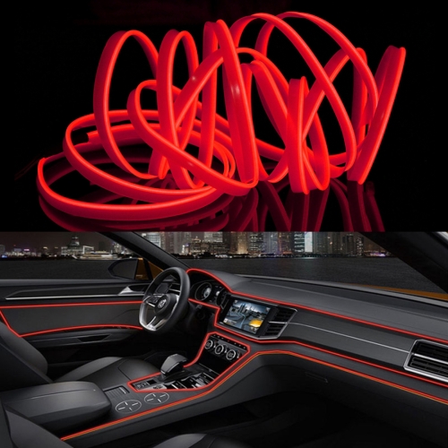 

4m Cold Light Flexible LED Strip Light For Car Decoration(Red Light)