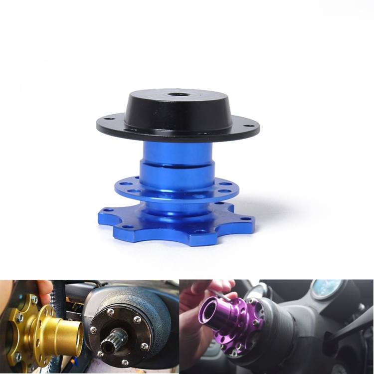 

Universal Aluminum Car Steering Wheel Quick Release HUB Racing Adapter Snap Off Boss Kit