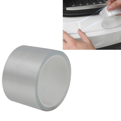 

Universal Car Door Invisible Anti-collision Strip Protection Guards Trims Stickers Tape, Size: 7cm x 3m