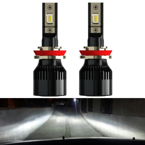 

2 PCS 1905 H11 DC9-36V / 23W / 6000K / 3000LM IP68 Car LED Headlight Lamps