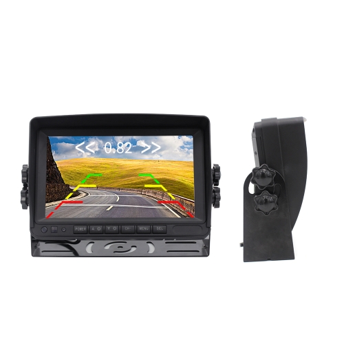 

PZ610 IP67 170 Degree Car HD 7 inch Rearview Mirror Monitor with 10m Cable