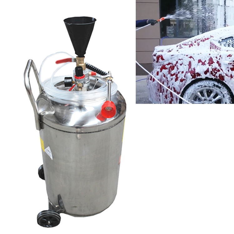 

80L Stainless Steel Foam Wax Machine Car Traceless Washing Machine