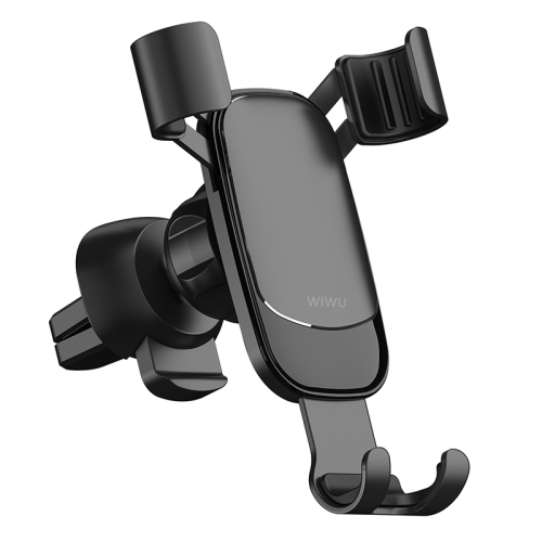

WIWU Exquisite Series PL200 Car Air Outlet Rotatable Gravity Mobile Phone Bracket for 4-6 inch Mobile Phones
