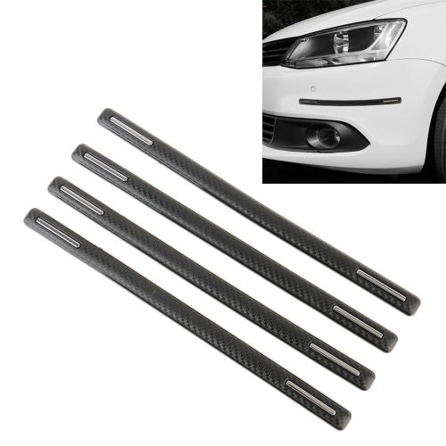 

3R-2152 4 PCS Universal Car Body Anti-collision Strip Protection Guards Silicon Trims Stickers