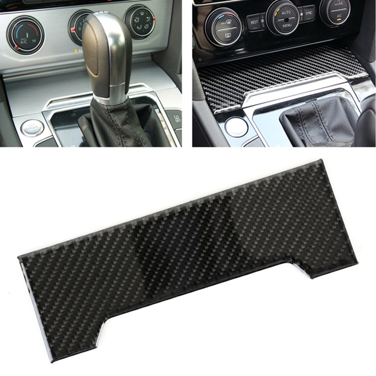 

Car Carbon Fiber Cigarette Lighter Panel Decorative Sticker for Volkswagen New Magotan
