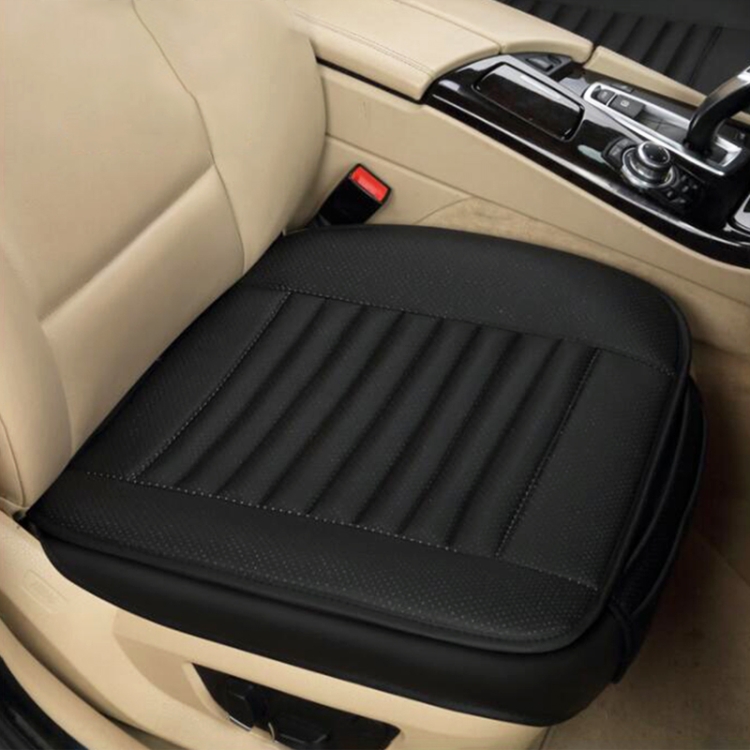 

Car Four Seasons Universal Bamboo Charcoal Full Coverage Seat Cushion Seat Cover (Black)
