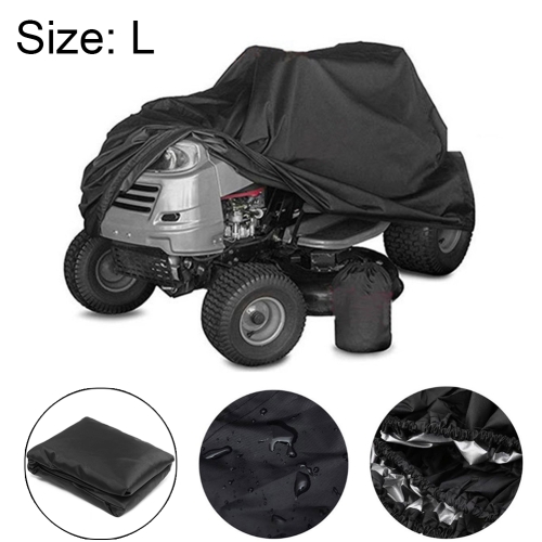 

210D Oxford Cloth Waterproof Sunscreen Scooter Tractor Car Cover, Size: L