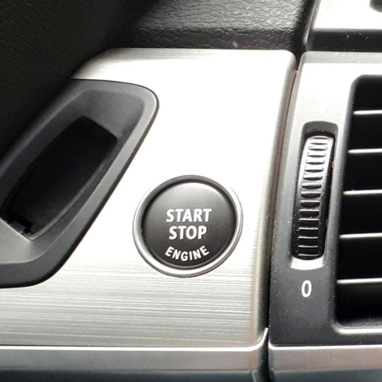 

Car Engine Start Key Push Button Cover for BMW E90 Chassis (Black)