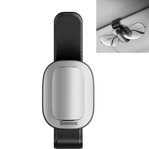 

Baseus Platinum Vehicle Eyewear Clip, Paste Type(Silver)