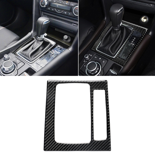 

Car Carbon Fiber Right Drive Gear Frame B Decorative Sticker for Mazda Axela 2017-2018