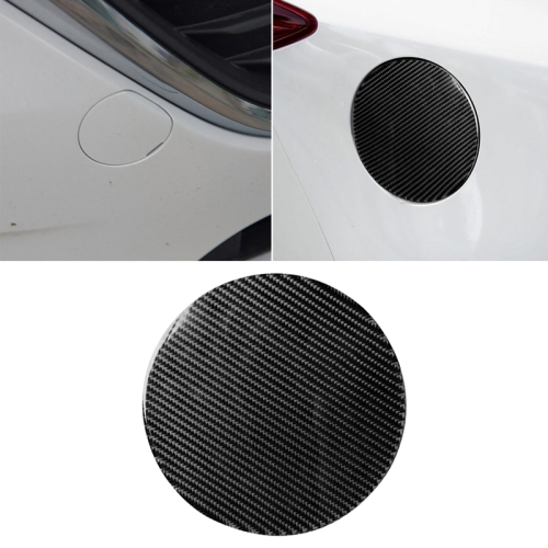 

Car Carbon Fiber Fuel Tank Cap Decorative Sticker for Mazda Axela 2013-2018