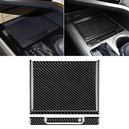 

4 in 1 Car Carbon Fiber Storage Box Decorative Sticker for Toyota Eighth Generation Camry 2018-2019