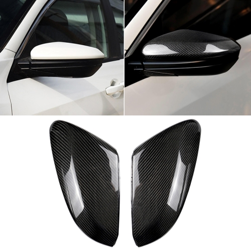 

2 PCS Car Carbon Fiber Rearview Mirror Shells Side Wing Mirror Cover Cap for Honda Tenth Generation Civic 2016-2018