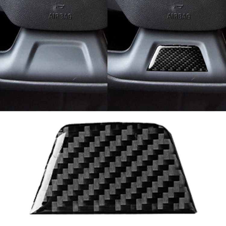 

Car Carbon Fiber Below Steering Wheel Decorative Sticker for Chevrolet Camaro 2017-2019