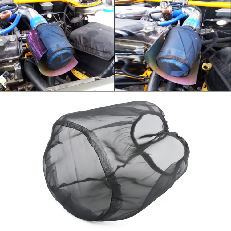 

Universal Air Filter Protective Cover High Flow Air Intake Filters Waterproof Oilproof Dustproof Sheet, Size: 15.5 x 15.1 x 11.8cm