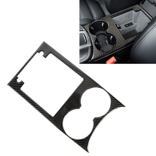 

Carbon Fiber Car Water Cup Panel Decorative Sticker for Porsche Macan