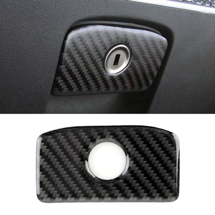 

Carbon Fiber Car Storage Box Decorative Sticker for Jaguar F-PACE