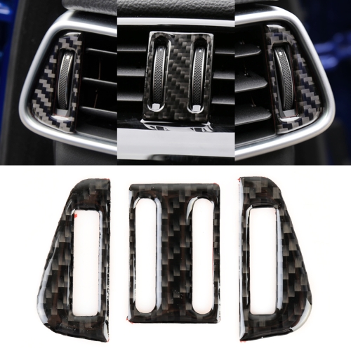 

Carbon Fiber Car Air Outlet Decorative Sticker for Jaguar F-PACE