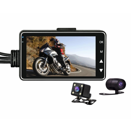 

SE300 3 inch Full HD 1080P Video Motorcycle DVR, Support TF Card / Loop Recording / G-sensor