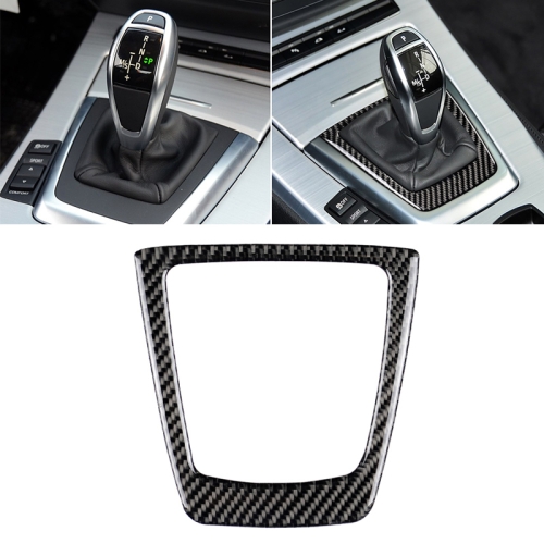 

Car Carbon Fiber Gear Position Panel Solid Color Decorative Sticker for BMW Z4 2009-2015