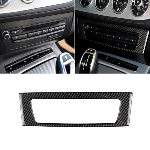

Car Carbon Fiber Central Control CD Panel Solid Color Decorative Sticker for BMW Z4 2009-2015
