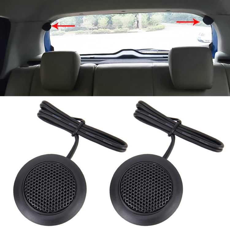 

2 PCS A380 35W 91dB Car Dome Tweeter Audio Loudspeaker Treble Speaker