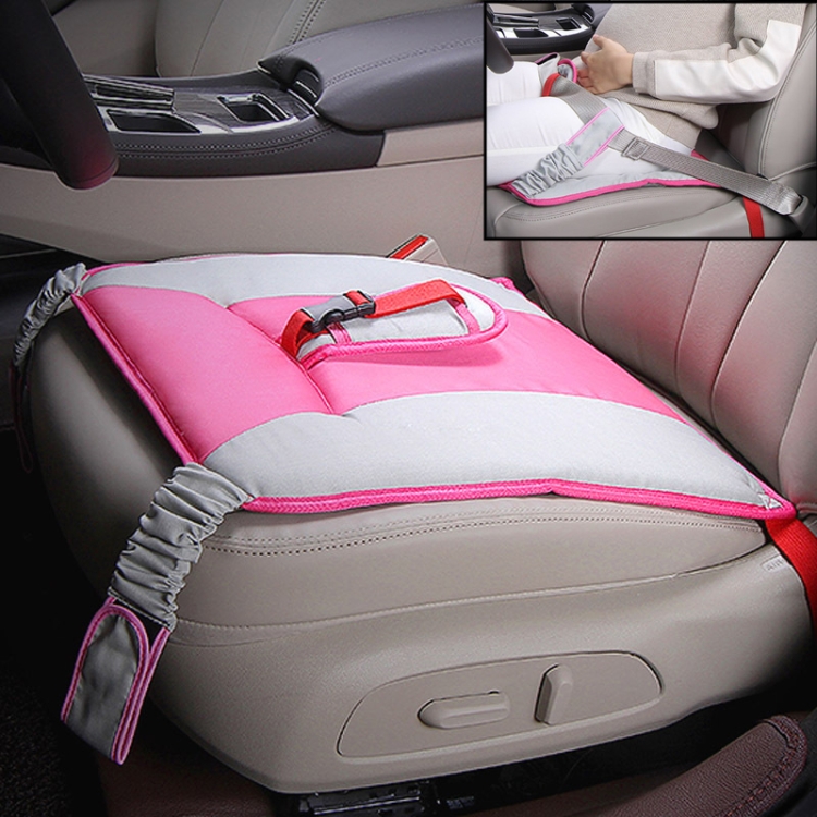 

Car Safety Seat Protective Pad with Clip Back Abdominal Belt for Pregnant Woman (Pink)