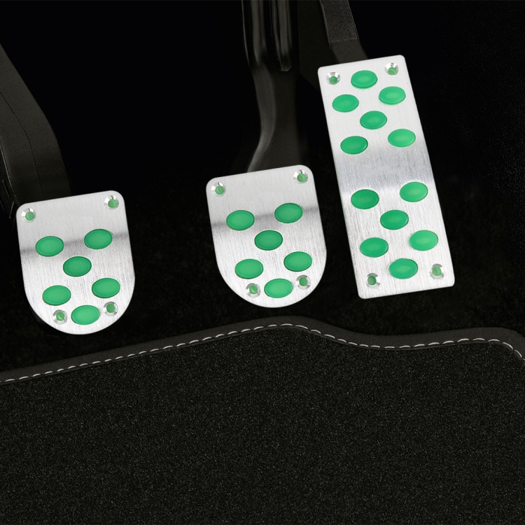 

3 in 1 Small Luminous Non-Slip Automatic Gear Car Pedals Foot Brake Pad Cover Set