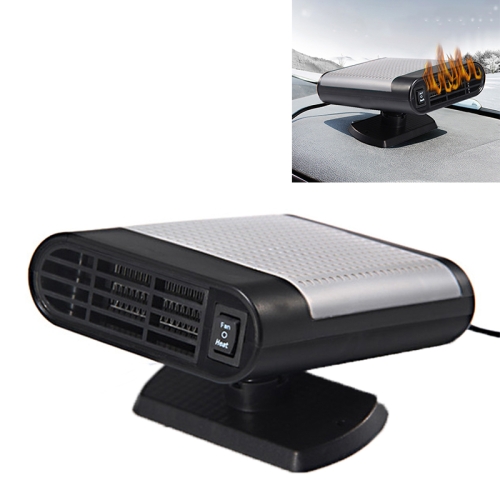 

Car Heater Hot Cool Fan Windscreen Window Demister Defroster DC 12V, Ordinary Version (Grey)