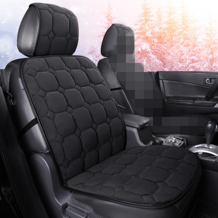 

Car Seat Cushion Warmer Cover Winter Seat Mat (Black)