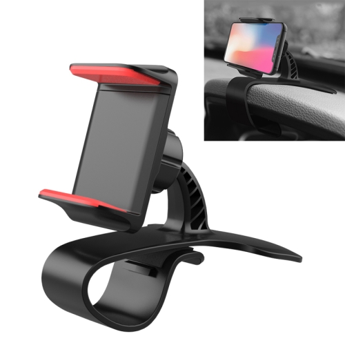 

Multi-functional Vehicle Navigation Frame Dashboard Car Mount Phone Holder(Red)