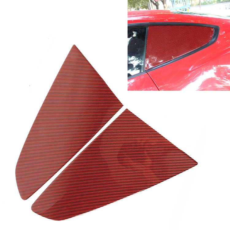 

2 in 1 Car Carbon Fiber Shutter Decorative Sticker for Ford Mustang