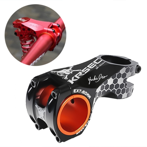 

TOSEEK Skull Pattern Road Mountain Bike Ultra-light Handlebar Stem Riser Faucet, Size: -17 Degree, 60mm(Black)