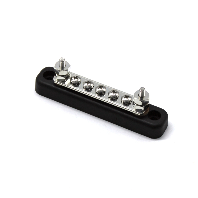 

5 Way Power Distribution Bus Bar 5-bit Single Distribution Box for Car / RV / Boat