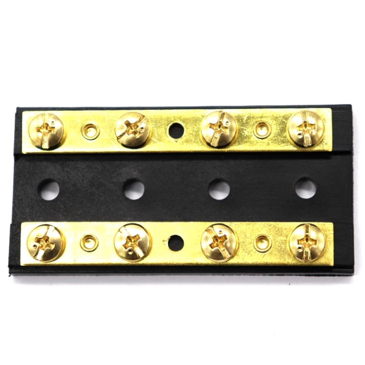 

8 Way 4P Power Distribution Dual Bus Bar 8-bit Distribution Box for Car / RV / Boat