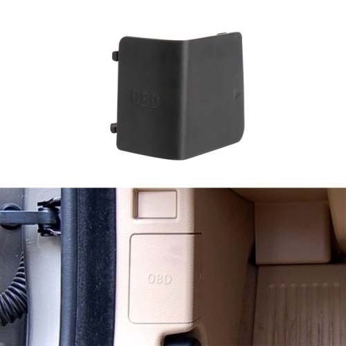 

Car Diagnostic Plug Cover OBD Panel Decorative Cover 51437147538 for BMW E84 2009-2015(Black)