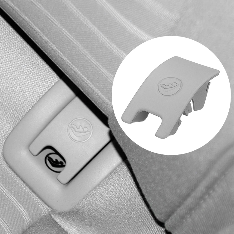 

Car Rear Children Seat Isofix Cover for Audi A4 2009-2016 (Grey)